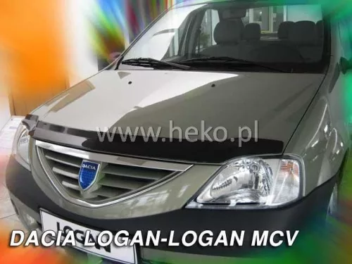 Motorháztető légterelő Dacia Logan 2004-2013 (szedán és MCV, ragasztható)