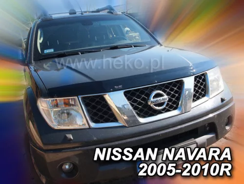 Motorháztető légterelő Nissan Navara 2005-2014 (4 ajtós, Pick-Up D40)