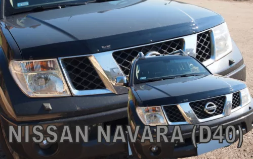 Motorháztető légterelő Nissan Navara 2005-2014 (4 ajtós, Pick-Up D40)