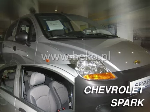 Chevrolet Spark 2005-2010 (első, HB, 5 ajtós) Heko légterelő