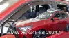 Ablak légterelők BMW X3 2024- (G45, 4 darab)