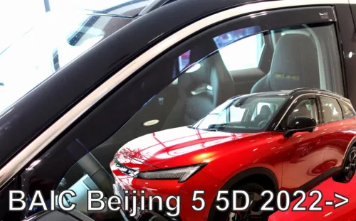 Ablak légterelők Baic Beijing 5 2020- (első)