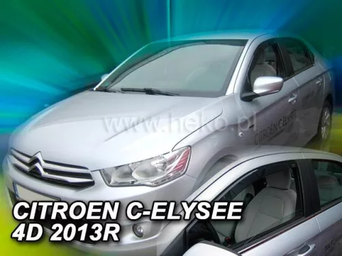 Citroen C-Elysée 2012-2020 (első) Heko légterelő