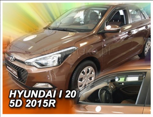 Hyundai i20 2014-2020 (első) Heko légterelő