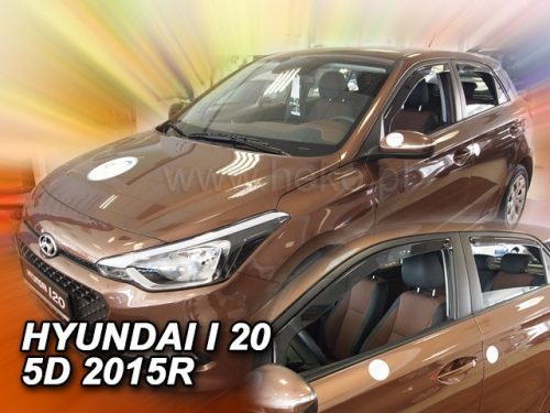 Hyundai i20 2014-2020 (4 db) Heko légterelő