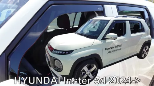 Ablak légterelők Hyundai Inster 2024- (4 darab)