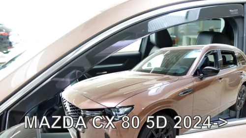 Ablak légterelők Mazda CX-80 2024- (első)