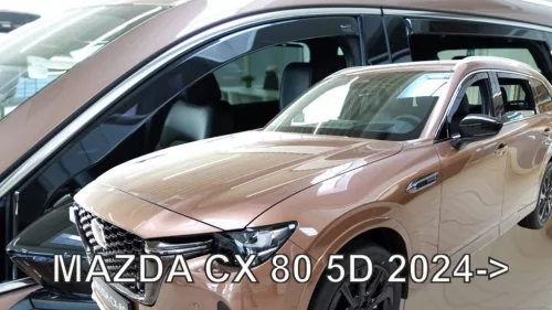 Ablak légterelők Mazda CX-80 2024- (4 darab)