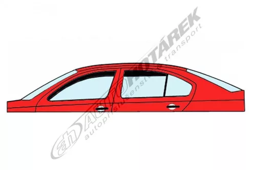Mercedes C-Classe 1982-1993 (4 db, W201) Heko légterelő