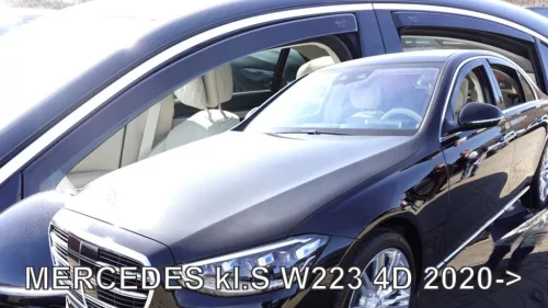 Ofuky oken Mercedes S-Class 2020- (W223, 4 díly)