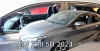 Ablak légterelők MG 3 2024- (4 darab)