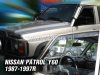 Nissan Patrol 1987-1997 (első, elektromos tükör) Heko légterelő