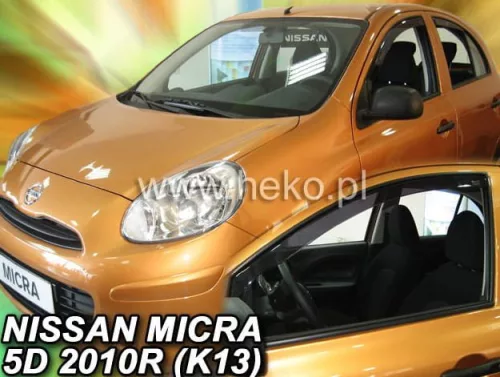 Nissan Micra 2010-2016 (első) Heko légterelő