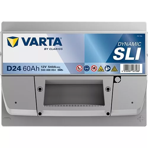 Autóakkumulátor Varta Blue Dynamic 60Ah, 12V, 540A, D24