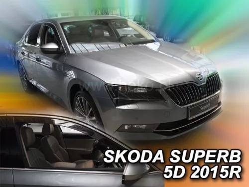 Skoda Superb III. 2015- (első) Heko légterelő