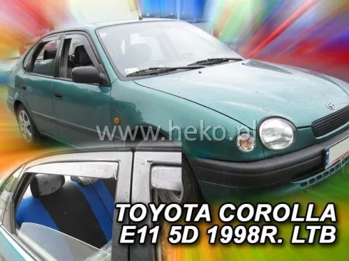 Toyota Corolla 1995-2002 (5 ajtós, 4db, liftback) Heko légterelő