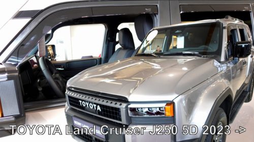 Ablakszellőzők Toyota Land Cruiser Prado 2023- (4 darab, J250)
