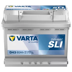 Autóakkumulátor Varta Blue Dynamic 60Ah, 12V, 540A, D43