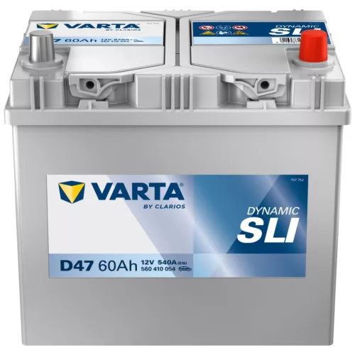 Autóakkumulátor Varta Blue Dynamic 60Ah, 12V, 540A, D47