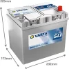 Autóakkumulátor Varta Blue Dynamic 60Ah, 12V, 540A, D47
