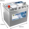 Autóakkumulátor Varta Blue Dynamic 60Ah, 12V, 540A, D48
