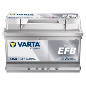   Autóakkumulátor Varta Blue Dynamic EFB 65Ah, 12V, 650A, D54