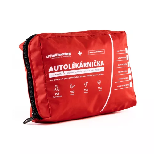 Autós elsősegélycsomag textil Auto Hotárek