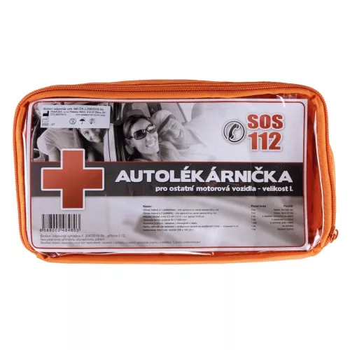 Autós elsősegélycsomag (textil, PANACEA)