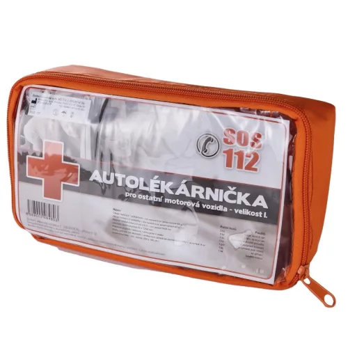 Autós elsősegélycsomag (textil, PANACEA)