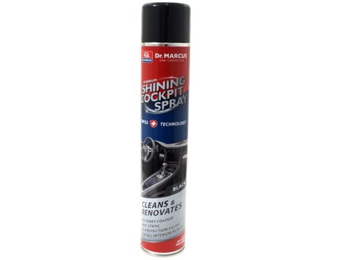 Műszerfal tisztító spray Black illattal DM275