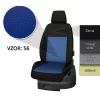 Pontos autóüléshuzatok VW Transporter T5 2003-2015 (2 ülés)