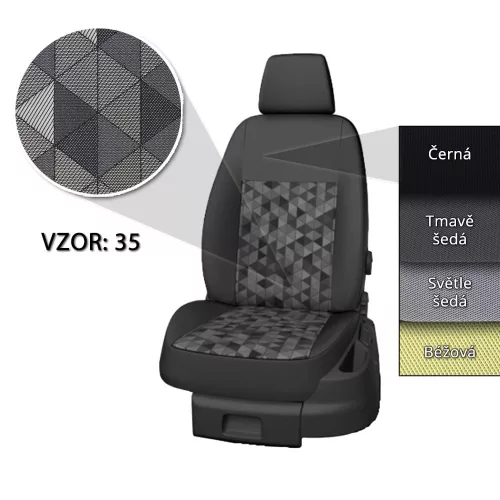 Pontos autóüléshuzatok Ford Transit 2000-2014 (2 ülés)