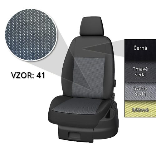 Pontos autóüléshuzatok Opel Vivaro 2001-2014 (2 ülés)