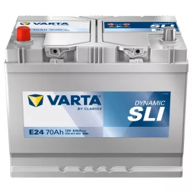 Autóakkumulátor Varta Blue Dynamic 70Ah, 12V, 630A, E24