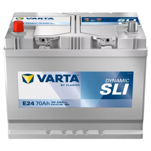 Autóakkumulátor Varta Blue Dynamic 70Ah, 12V, 630A, E24