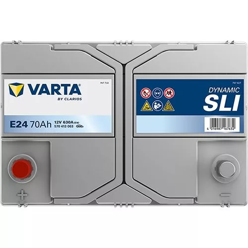 Autóakkumulátor Varta Blue Dynamic 70Ah, 12V, 630A, E24