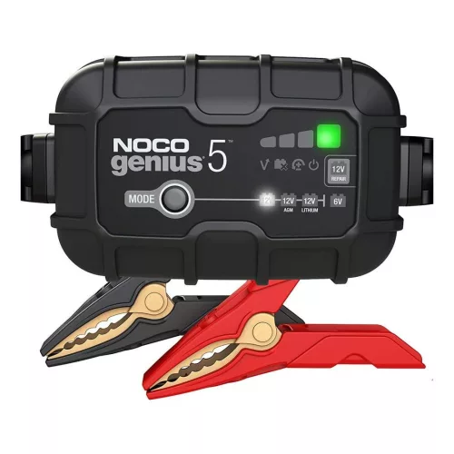 Autóakkumulátor töltő NOCO Genius5 (6V/12V-5A)