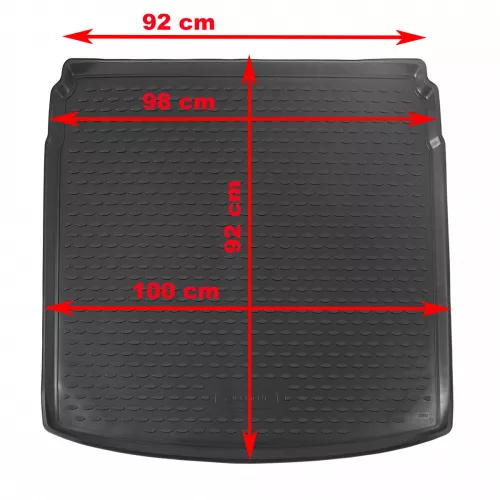 VW Tiguan 2017- (Allspace ) Novline méretpontos csomagtértálca