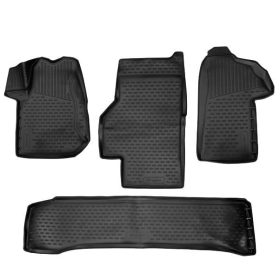   Opel Movano 2010-2021 (6 személyes) Novline méretpontos gumiszőnyeg szett