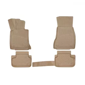   BMW 5 2017- (G30, bézs) Novline méretpontos gumiszőnyeg szett
