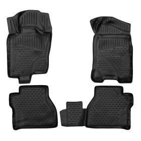   Nissan Navara 2016-2022 Novline méretpontos gumiszőnyeg szett