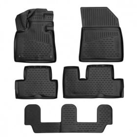   Citroen C4 Spacetourer 2018-2022 (7 személyes) Novline méretpontos gumiszőnyeg szett