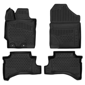   Toyota Yaris 2014-2020 (Hybrid) Novline méretpontos gumiszőnyeg szett