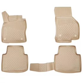   Skoda Superb III. 2015- (bézs) Novline méretpontos gumiszőnyeg szett