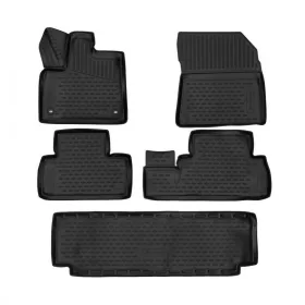   Peugeot Rifter 2018- (7 személyes, ovális rögzítés) Novline méretpontos gumiszőnyeg szett