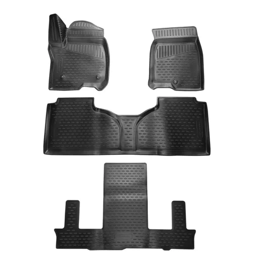 Cadillac Escalade 2021- (7 személyes) Novline méretpontos gumiszőnyeg szett