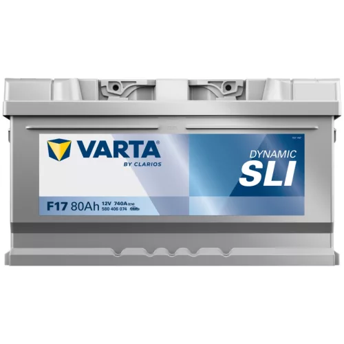 Autóakkumulátor Varta Blue Dynamic 80Ah, 12V, 740A, F17