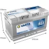 Autóakkumulátor Varta Silver Dynamic 85Ah, 12V, 800A, F18