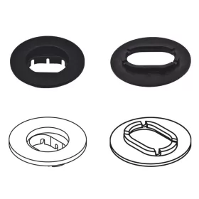 Univerzális ovális rögzítő (szőnyeg rész)