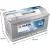 Autóakkumulátor Varta Blue Dynamic 95Ah, 12V, 800A, G3